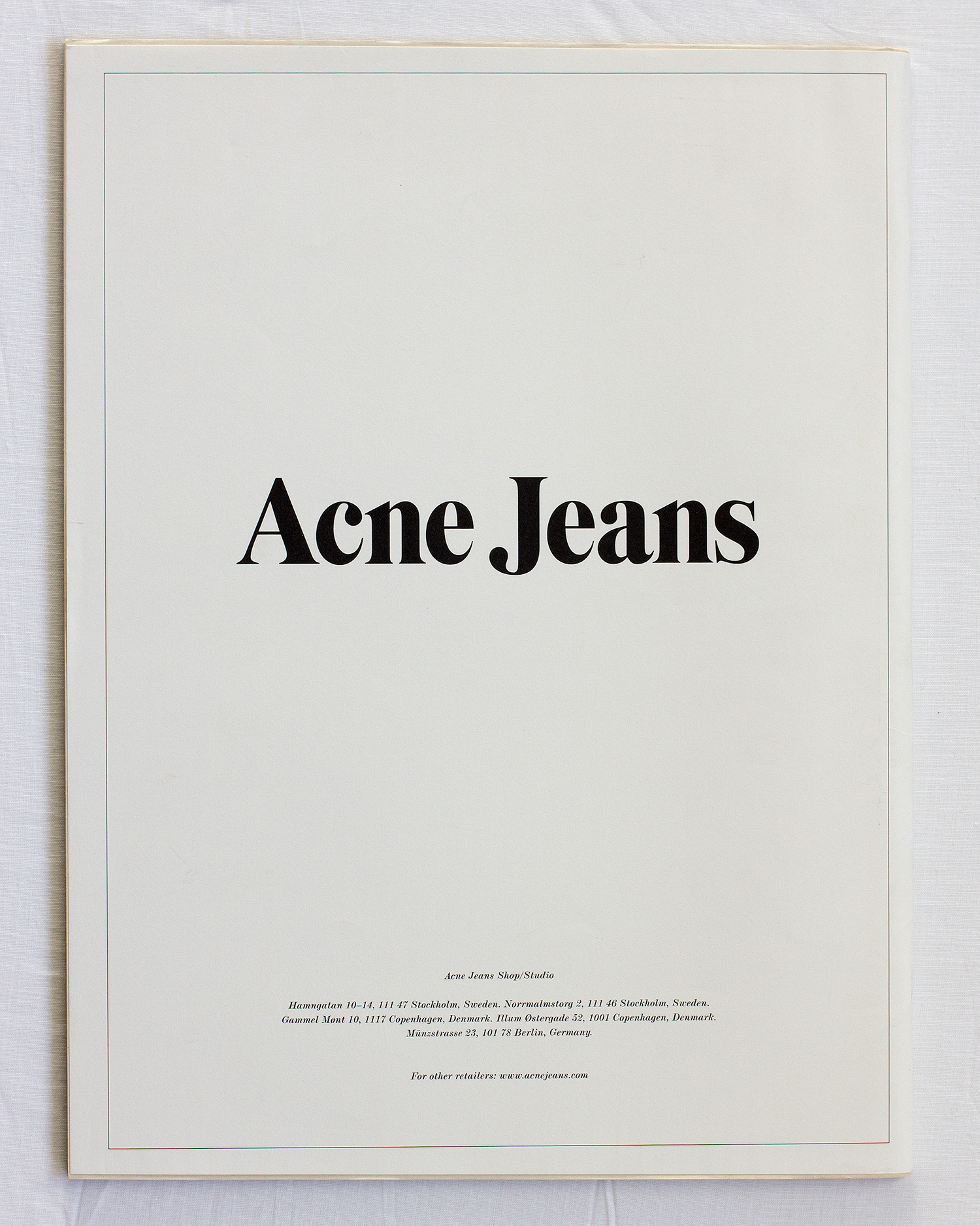 Acne Paper – Issue 02